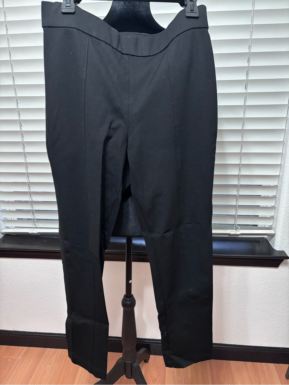 Anne Klein Black Women's Tailored Ponte Pants